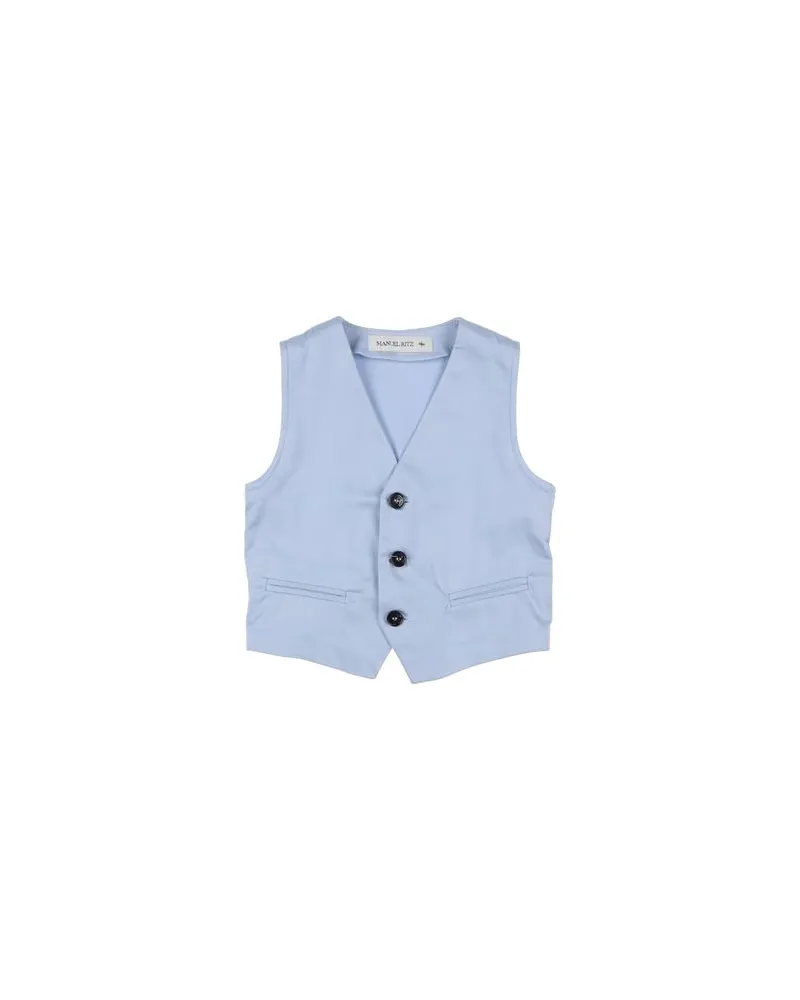 Manuel Ritz ANZÜGE und CO-ORDS - Couture-Westenauf YOOX.COM Himmelblau