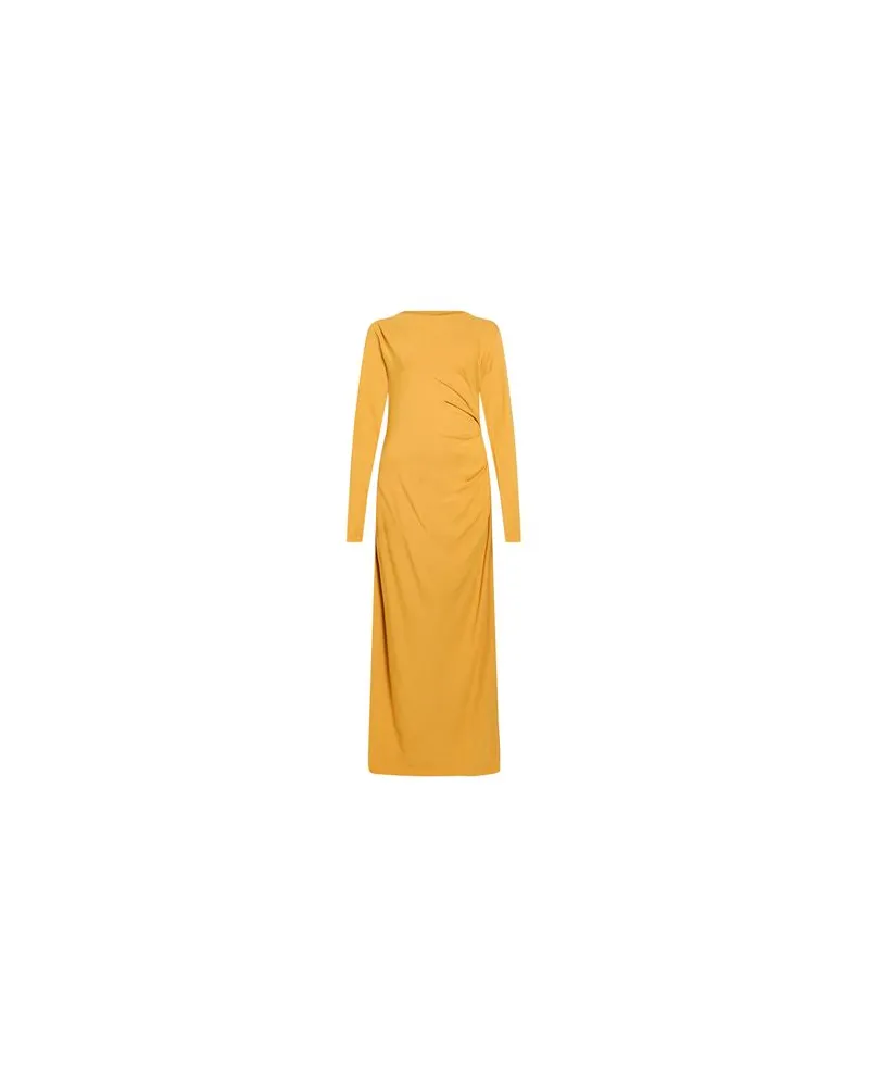 ottod’Ame KLEIDER - Maxi-Kleiderauf YOOX.COM Senf