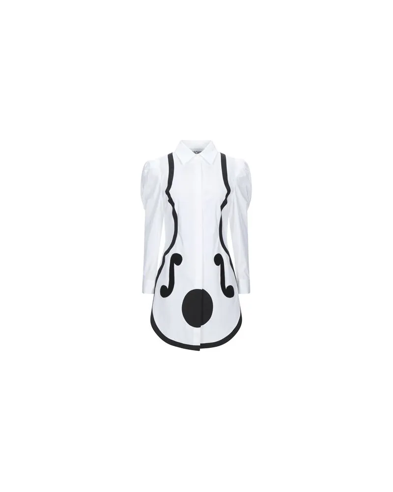 Moschino TOPS - Hemdenauf YOOX.COM Weiß