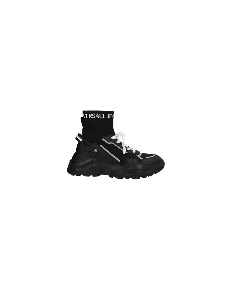 Versace Jeans SCHUHE - Sneakersauf YOOX.COM Schwarz