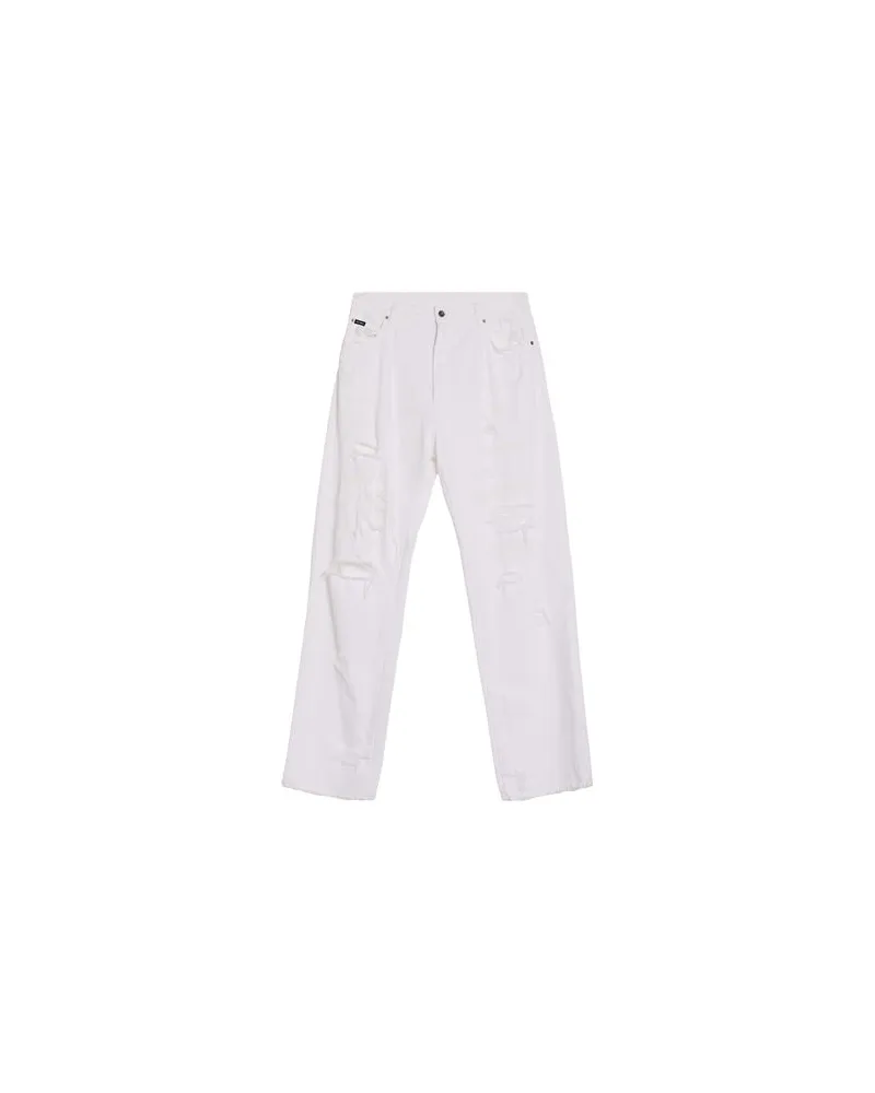 Dolce & Gabbana HOSEN & RÖCKE - Hosenauf YOOX.COM Weiß