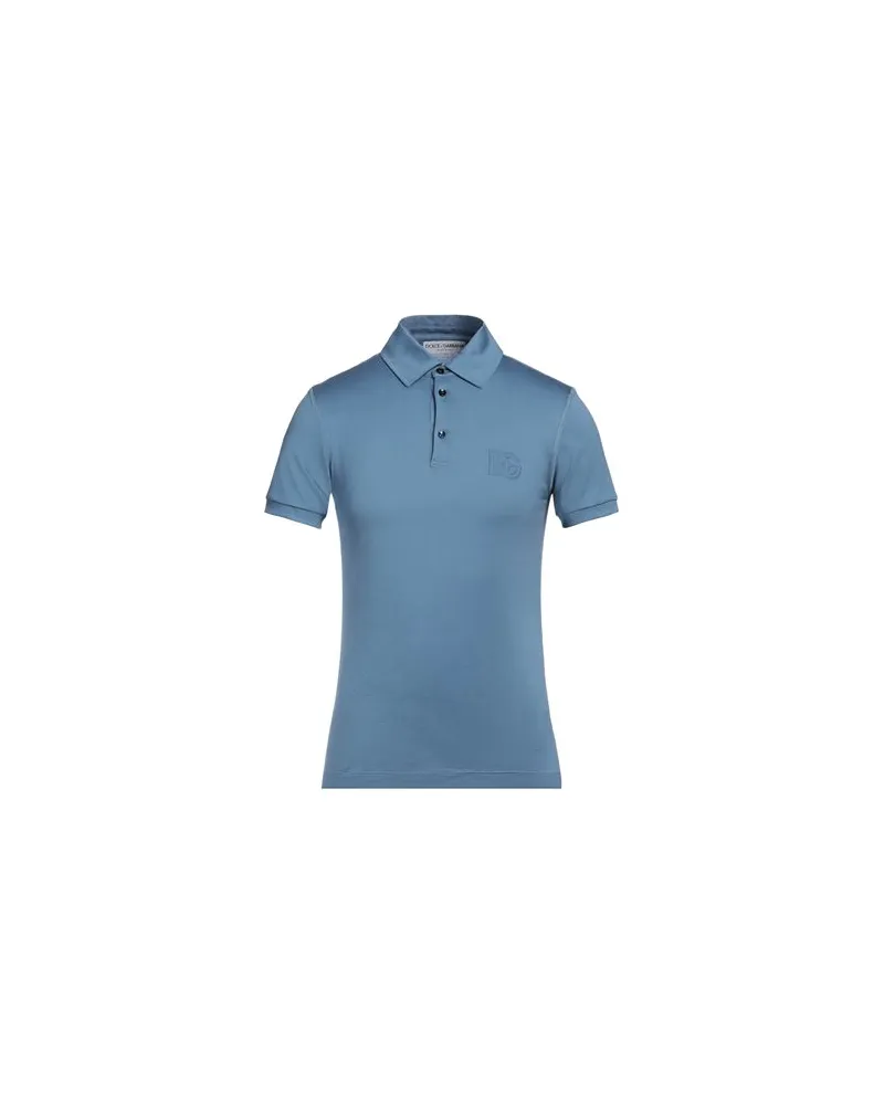 Dolce & Gabbana TOPS - Poloshirtsauf YOOX.COM Hellblau