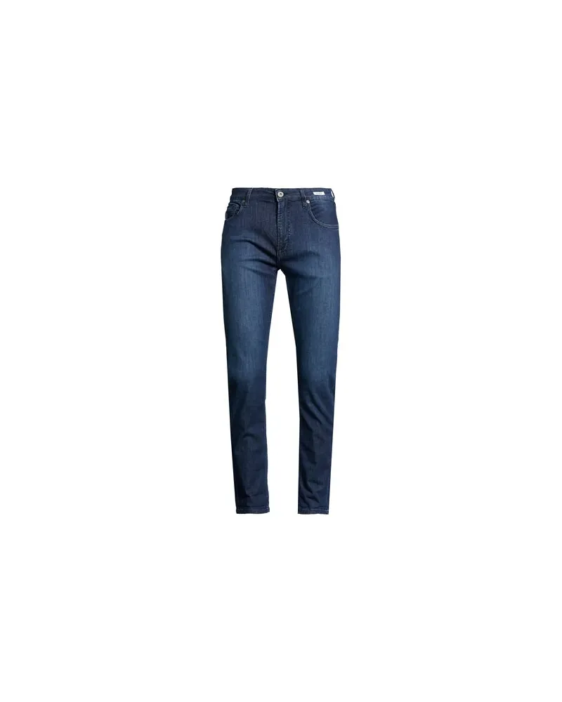 UNIFORM HOSEN & RÖCKE - Jeanshosenauf YOOX.COM Blau