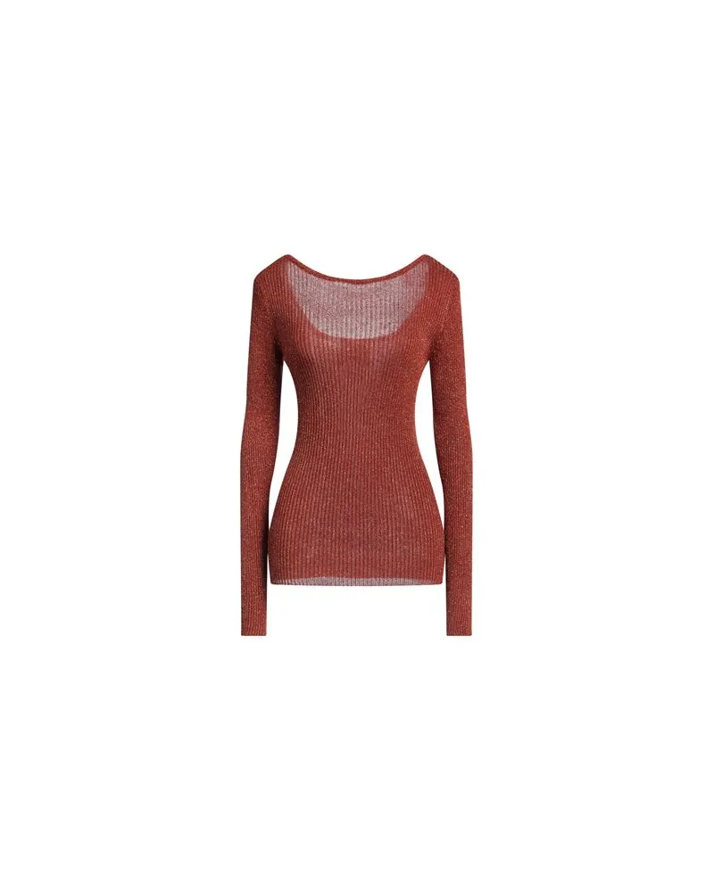 Erika Cavallini STRICKWAREN - Pulloverauf YOOX.COM Rostrot