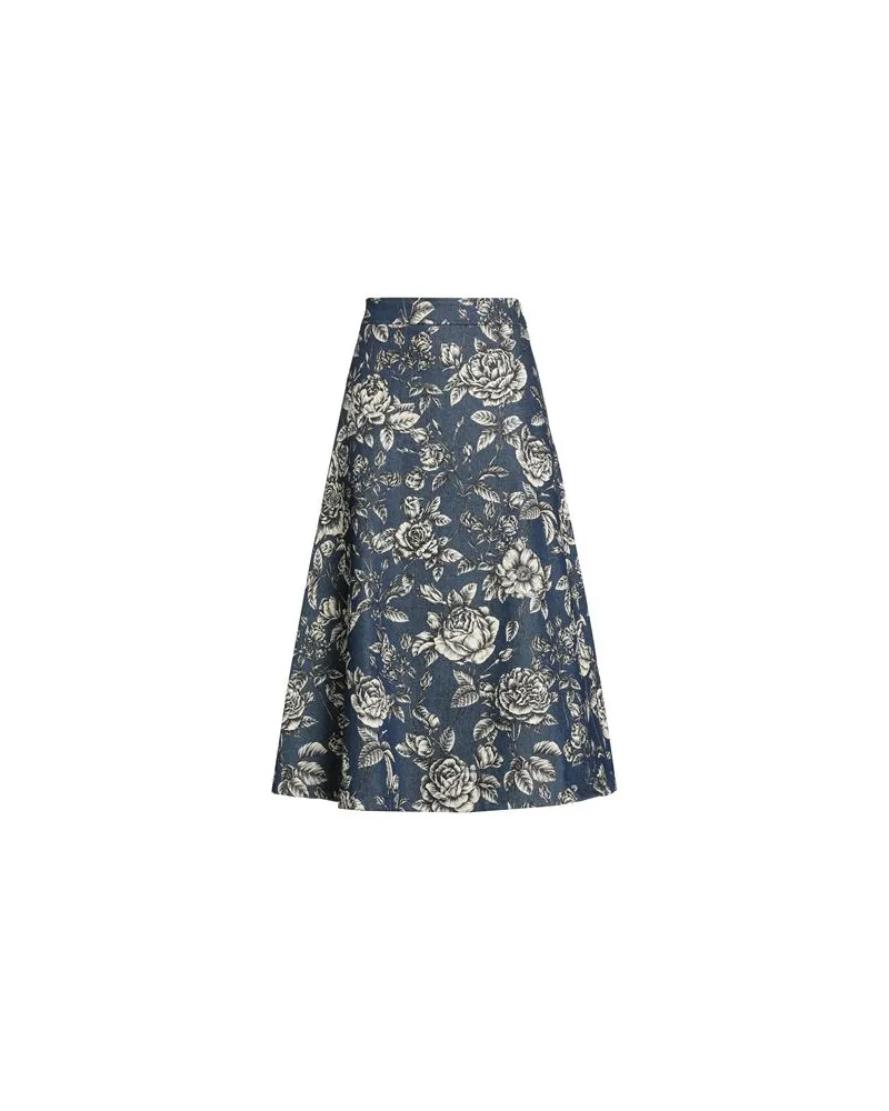 Oscar de la Renta HOSEN & RÖCKE - Jeansröckeauf YOOX.COM Blau