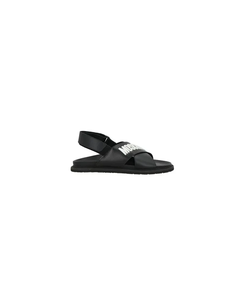 Moschino SCHUHE - Sandalenauf YOOX.COM Schwarz
