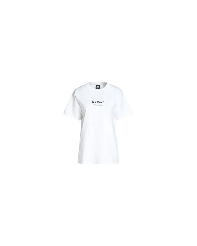 New Balance Athletics Icono-Graphic T-Shirt  - TOPS - T-shirtsauf YOOX.COM Hellgrau
