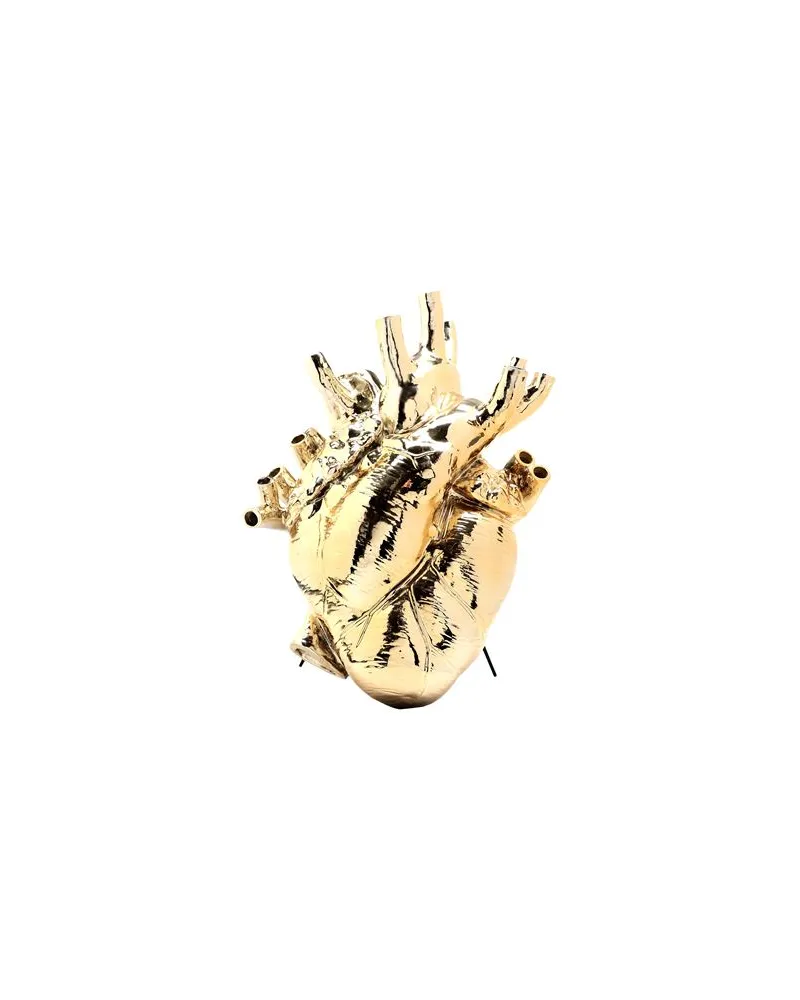 Seletti LOVE IN BLOOM GIANT - GOLD - DEKORATIONEN - Vasenauf YOOX.COM Gold