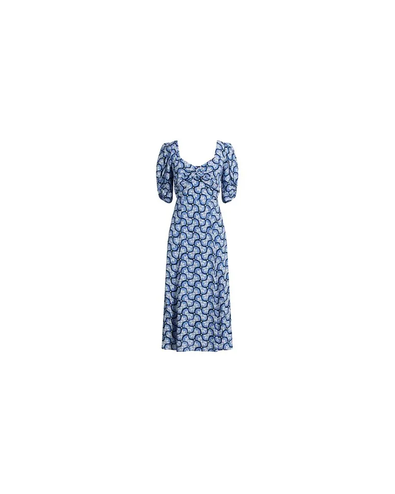 Diane von Furstenberg KLEIDER - Midi-Kleiderauf YOOX.COM Blau