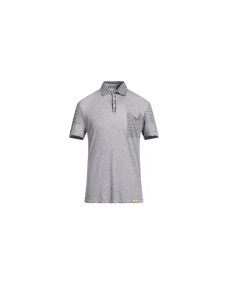 DISTRETTO12 TOPS - Poloshirtsauf YOOX.COM Marineblau