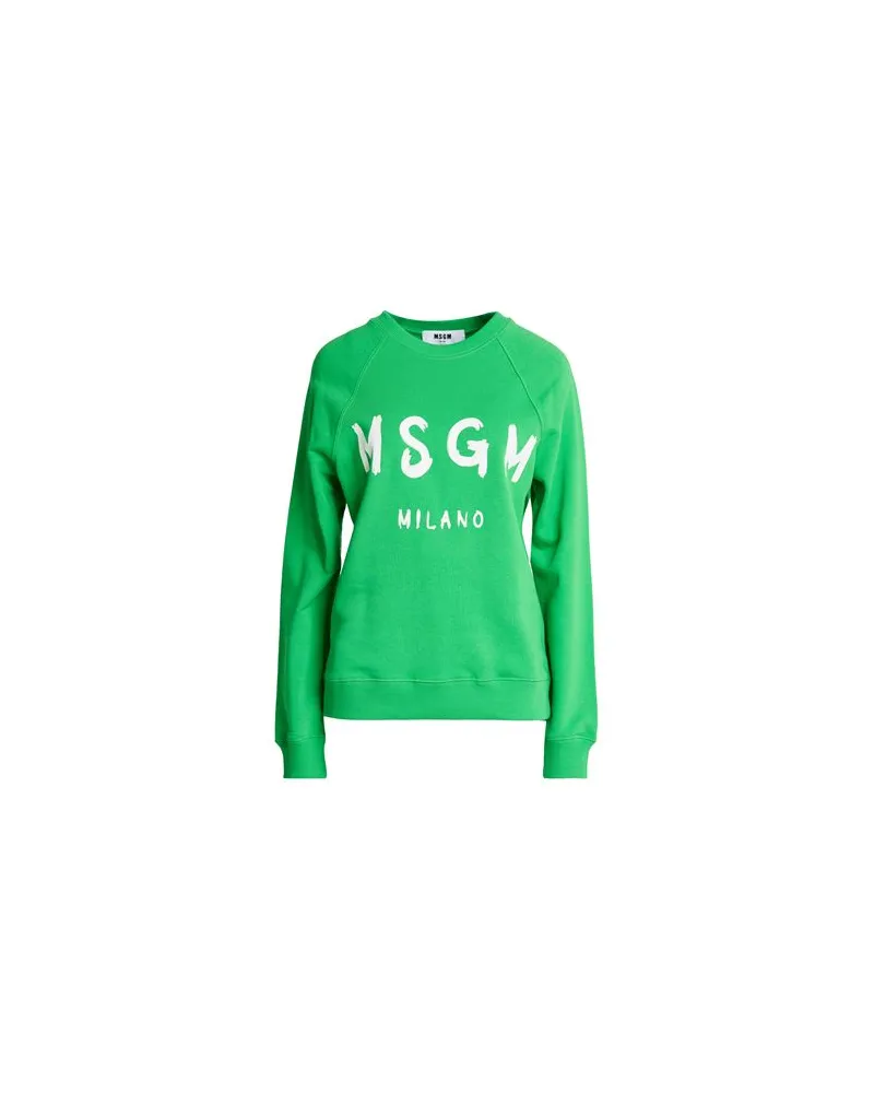 MSGM TOPS - Sweatshirtsauf YOOX.COM Grün