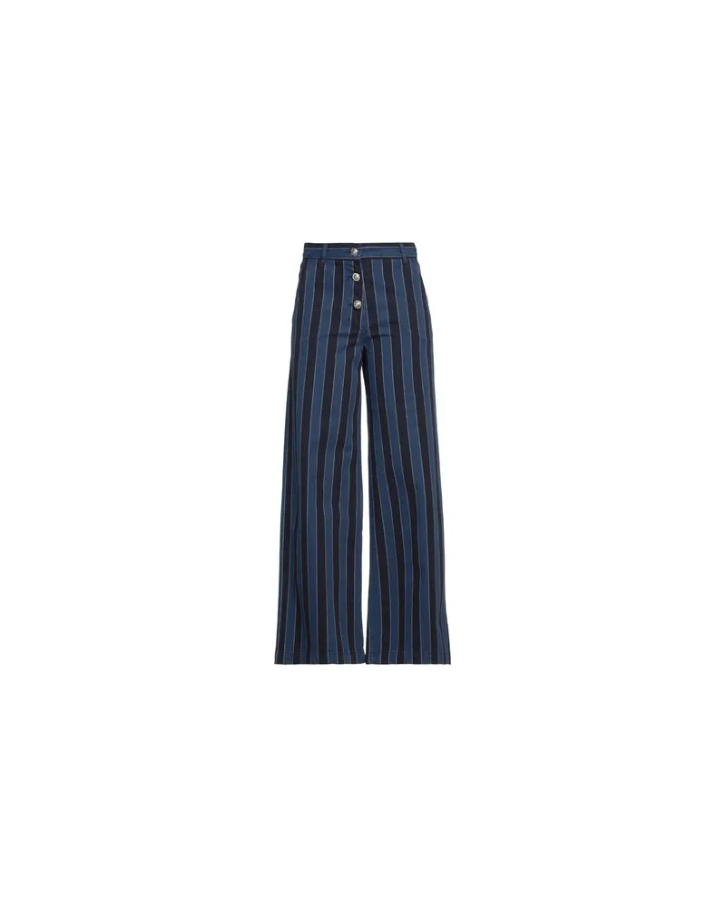 MASSCOB HOSEN & RÖCKE - Hosenauf YOOX.COM Nachtblau