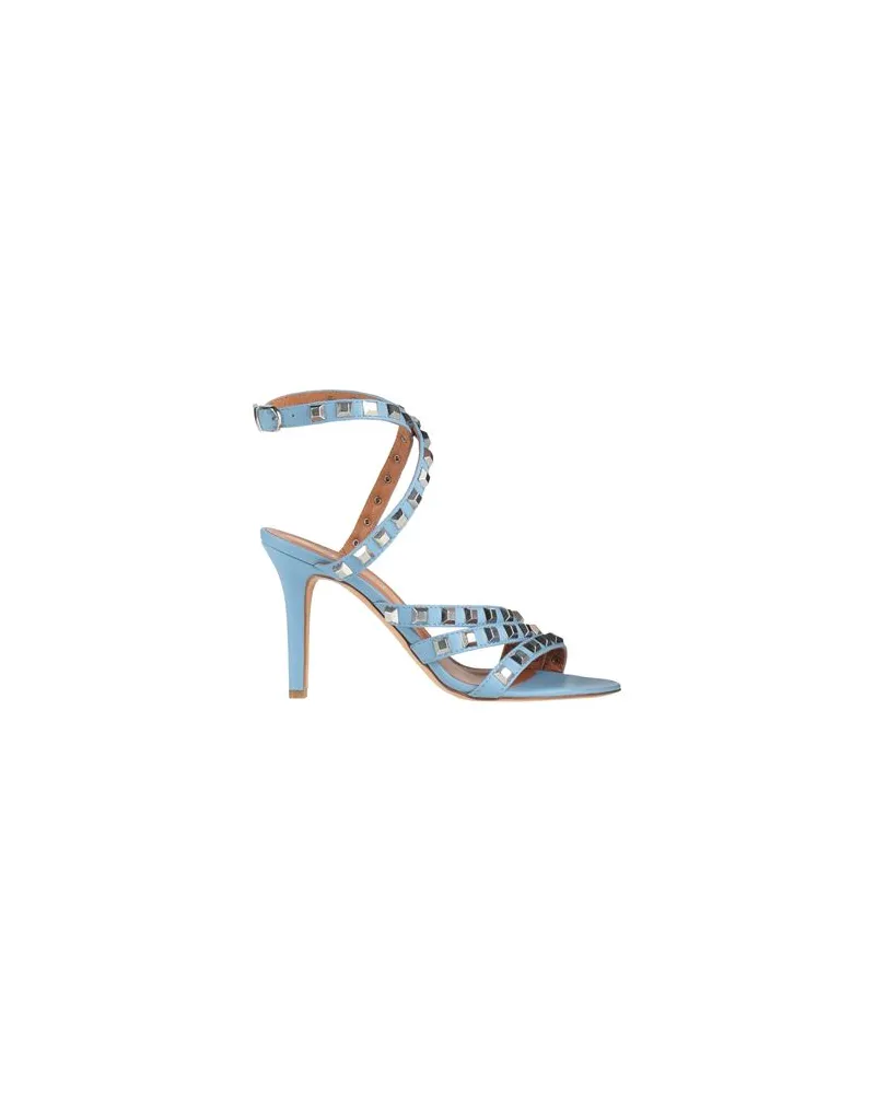 Via Roma 15 SCHUHE - Sandalenauf YOOX.COM Hellblau