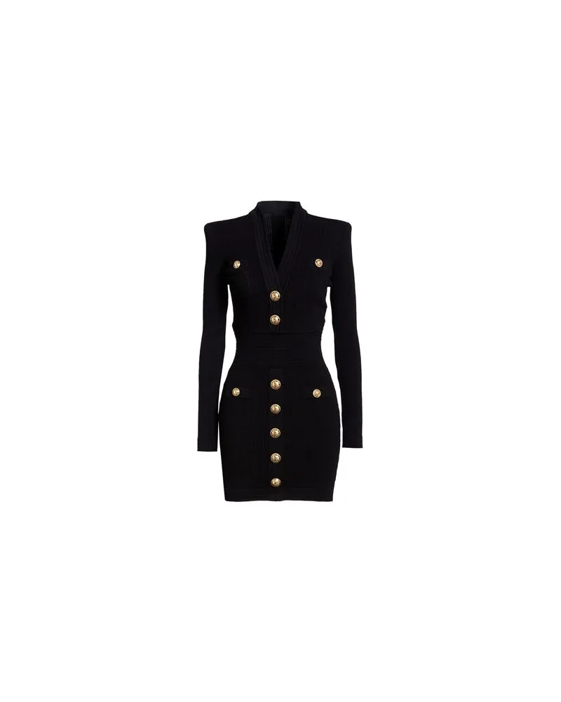 Balmain KLEIDER - Mini-Kleiderauf YOOX.COM Schwarz