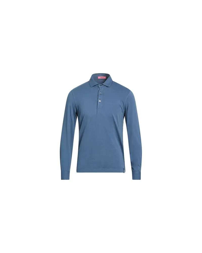 Drumohr  TOPS - Poloshirtsauf YOOX.COM Taubenblau