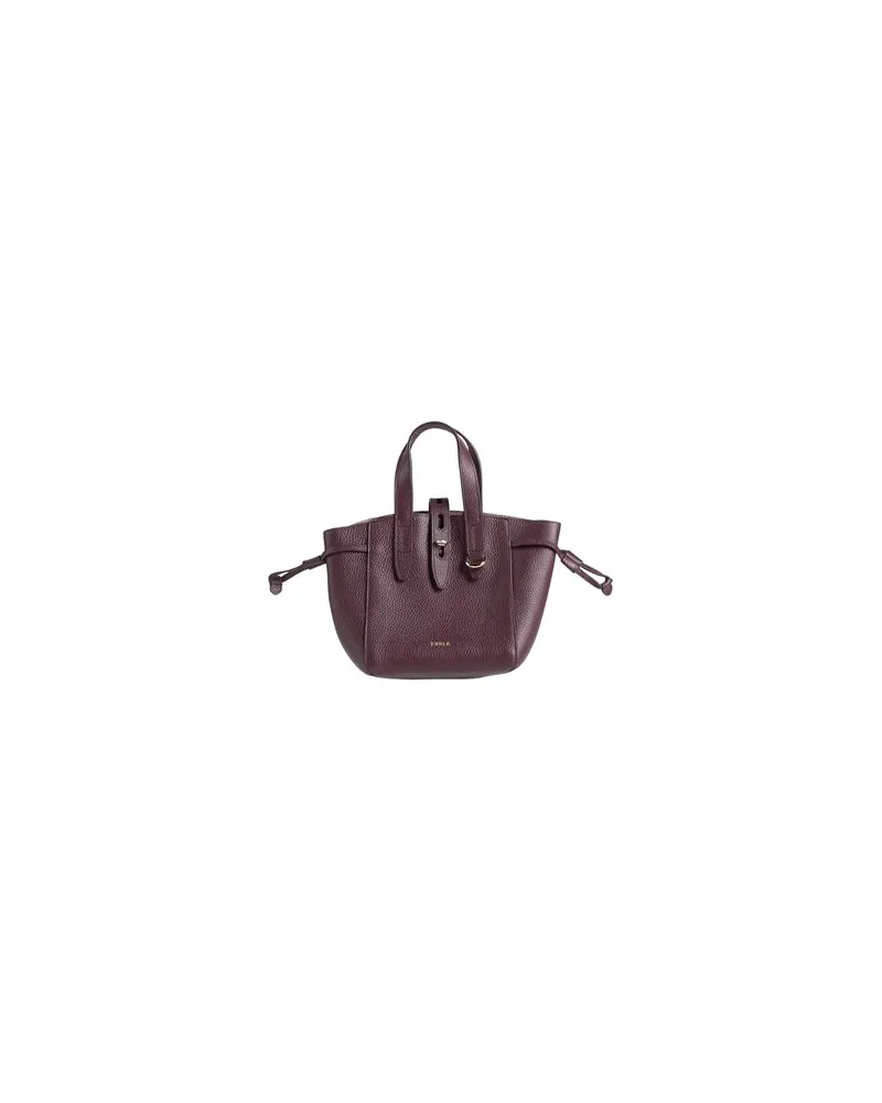 Furla NET MINI TOTE  - TASCHEN - Handtaschenauf YOOX.COM Pflaume