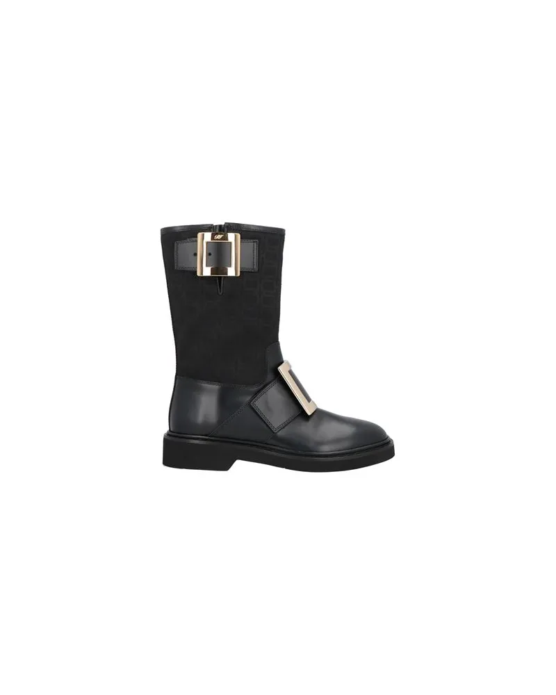 Roger Vivier SCHUHE - Stiefelettenauf YOOX.COM Schwarz