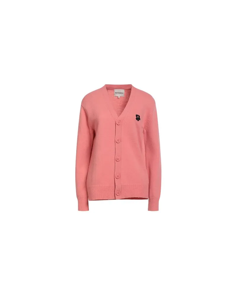 Marimekko STRICKWAREN - Strickjackenauf YOOX.COM Lachs