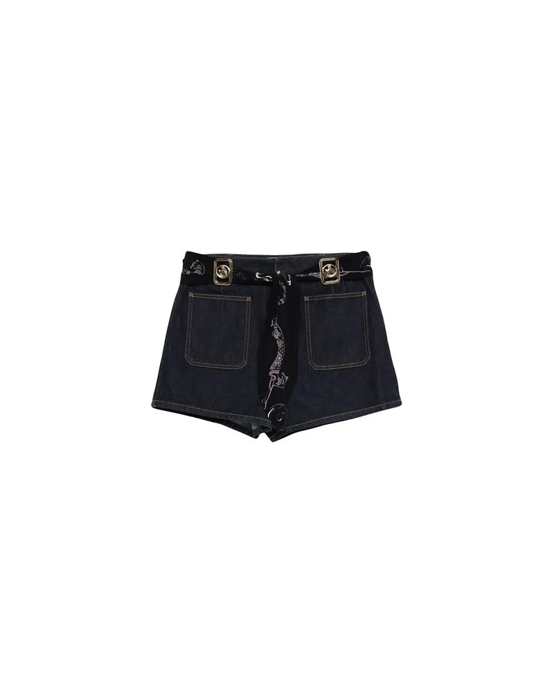 Lanvin HOSEN & RÖCKE - Jeansshortsauf YOOX.COM Blau
