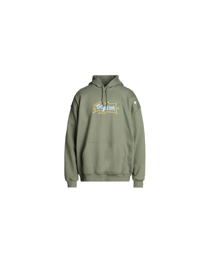 THE EDITOR TOPS - Sweatshirtsauf YOOX.COM Militärgrün