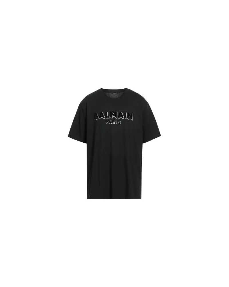 Balmain TOPS - T-shirtsauf YOOX.COM Schwarz