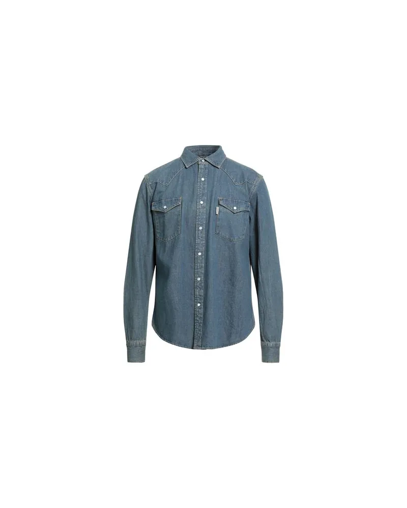 Deus Ex Machina LA.CA DENIM - TOPS - Jeanshemdenauf YOOX.COM Blau