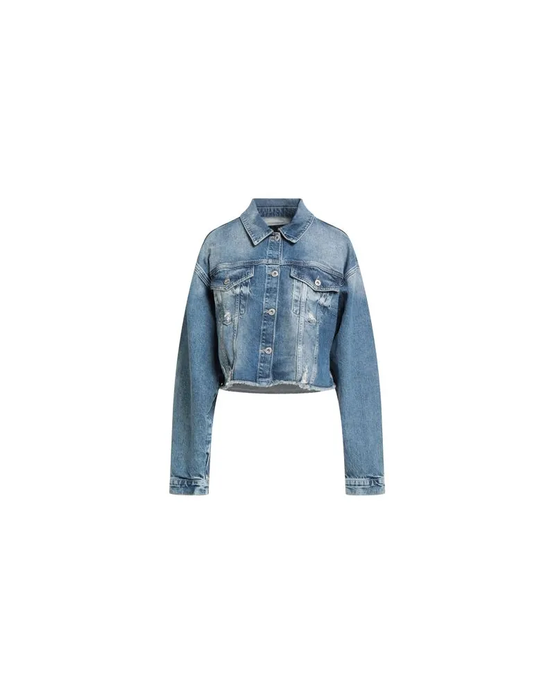Actitude by Twinset JACKEN & MÄNTEL - Jeansjacken/Mäntelauf YOOX.COM Blau