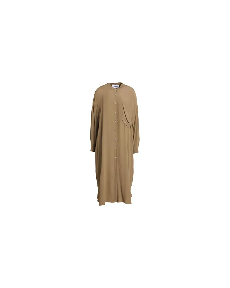 HACHE KLEIDER - Midi-Kleiderauf YOOX.COM Militärgrün