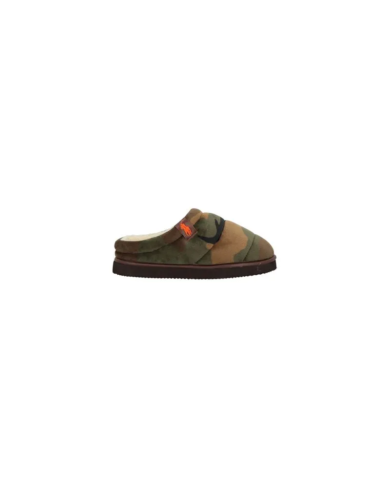 Ralph Lauren SCHUHE - Hausschuheauf YOOX.COM Militärgrün