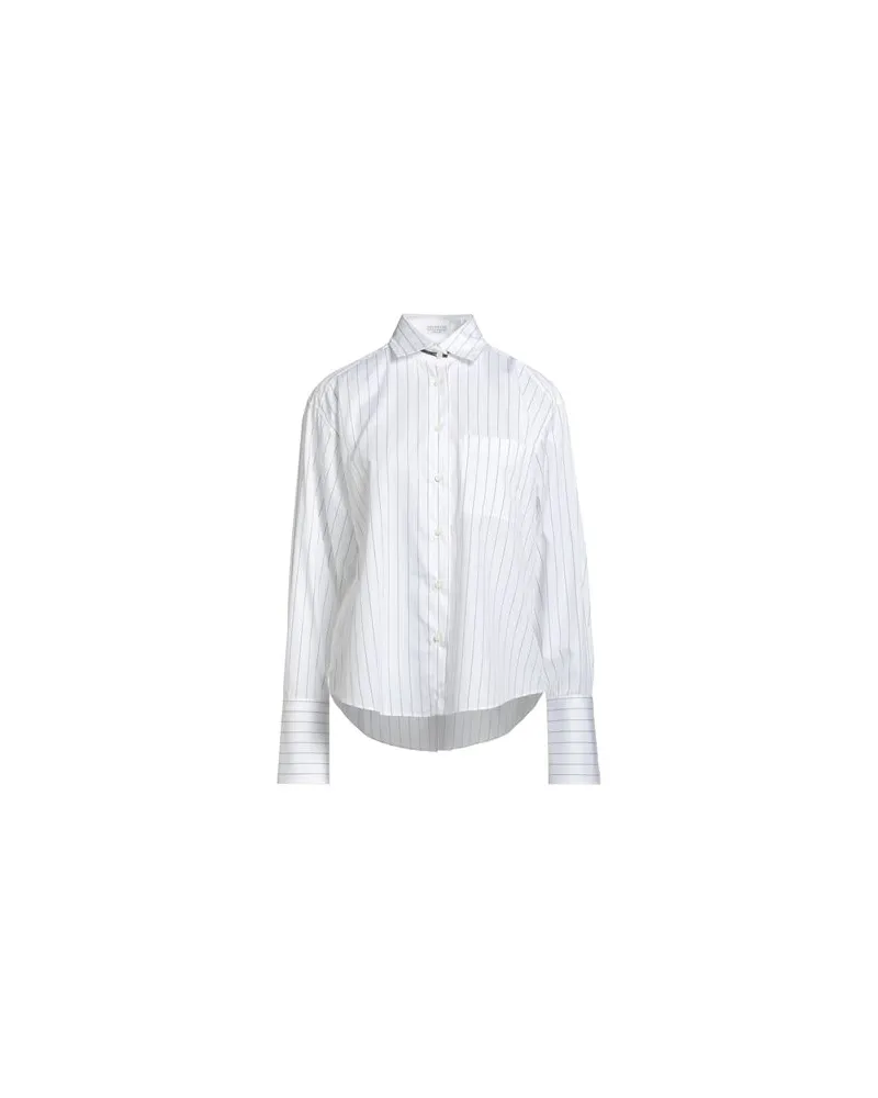 Brunello Cucinelli TOPS - Hemdenauf YOOX.COM Weiß