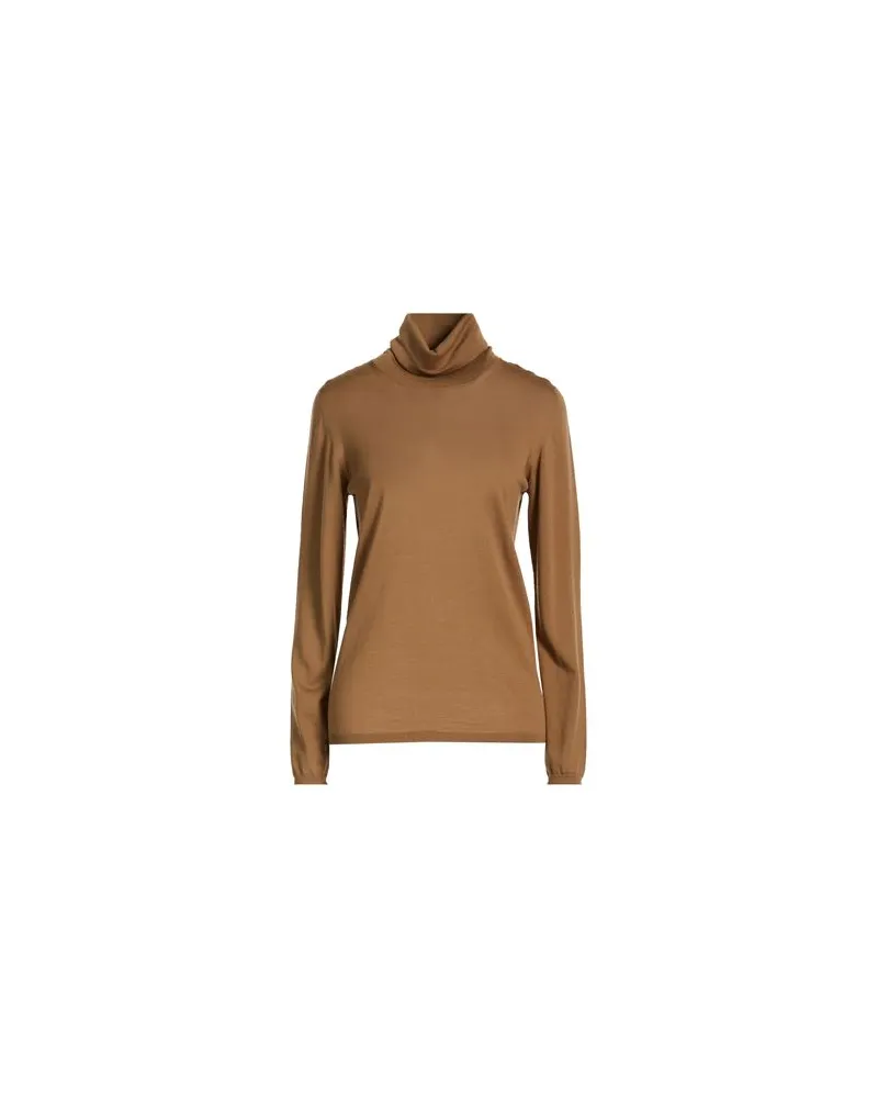 Max Mara STRICKWAREN - Rollkragenpulloverauf YOOX.COM Kamel