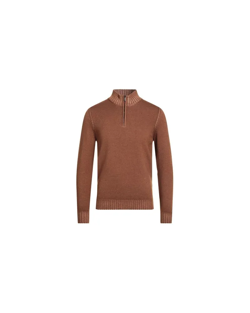 MOORER STRICKWAREN - Rollkragenpulloverauf YOOX.COM Kamel