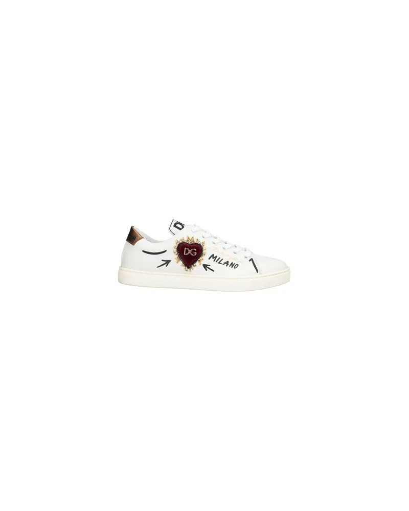 Dolce & Gabbana SCHUHE - Sneakersauf YOOX.COM Weiß