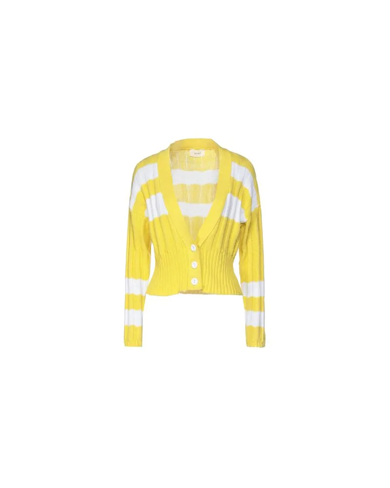 VICOLO STRICKWAREN - Strickjackenauf YOOX.COM Gelb