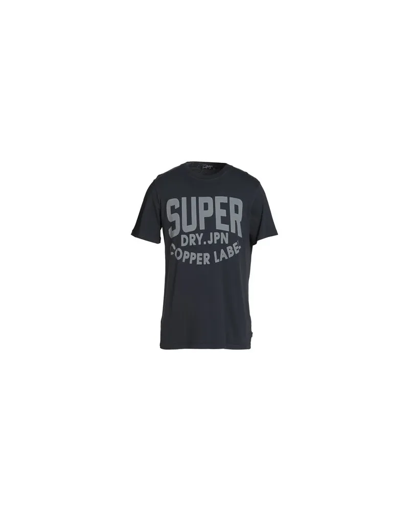 Superdry. TOPS - T-shirtsauf YOOX.COM Marineblau