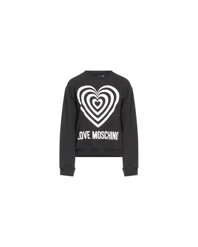 Moschino TOPS - Sweatshirtsauf YOOX.COM Schwarz