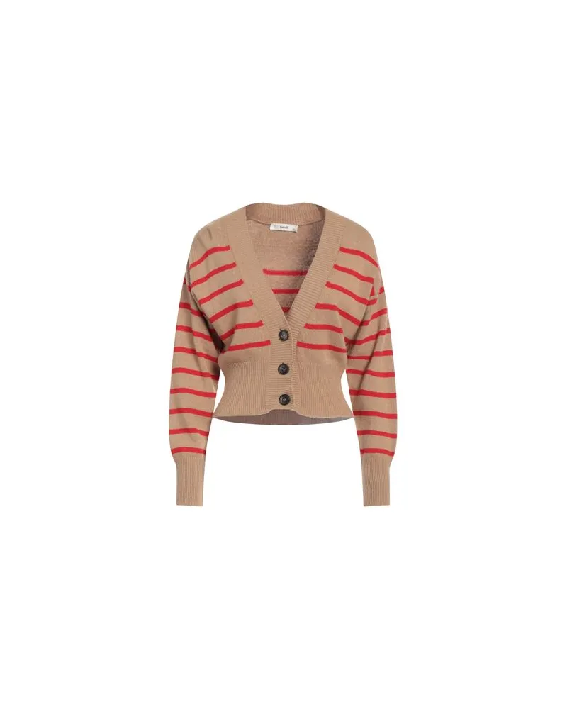 Suoli STRICKWAREN - Strickjackenauf YOOX.COM Kamel