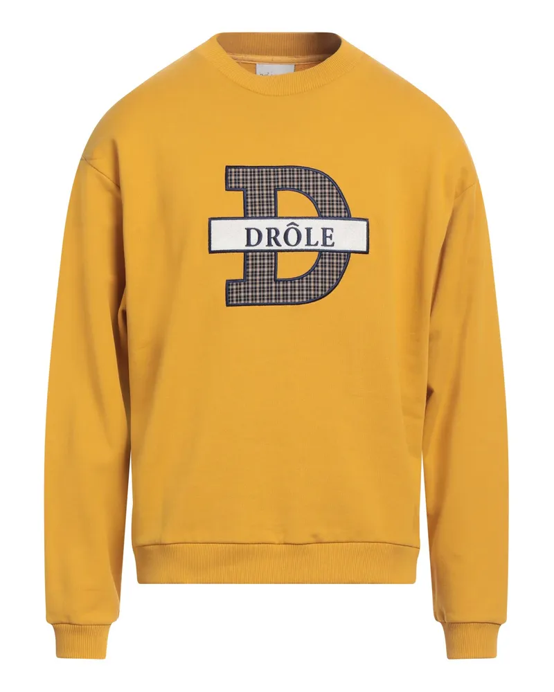 Drôle de Monsieur Sweatshirt Senf