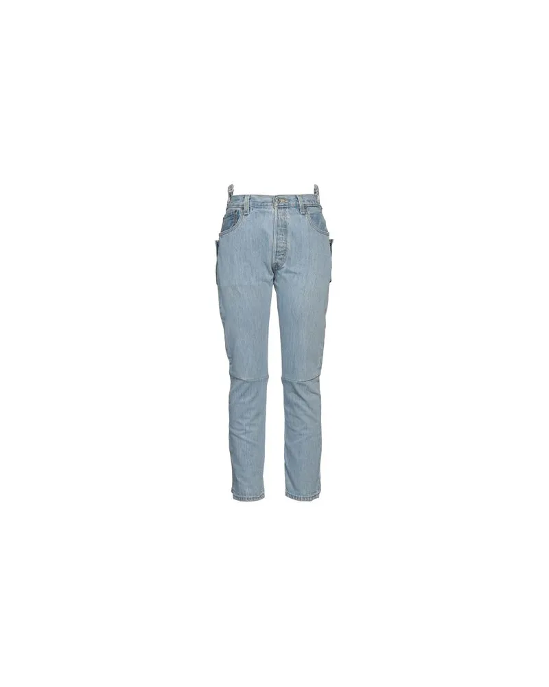 VETEMENTS HOSEN & RÖCKE - Jeanshosenauf YOOX.COM Blau
