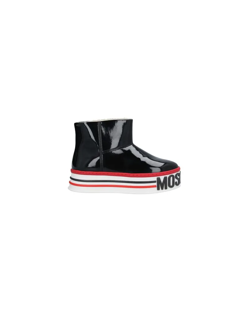 Moschino SCHUHE - Stiefelettenauf YOOX.COM Schwarz