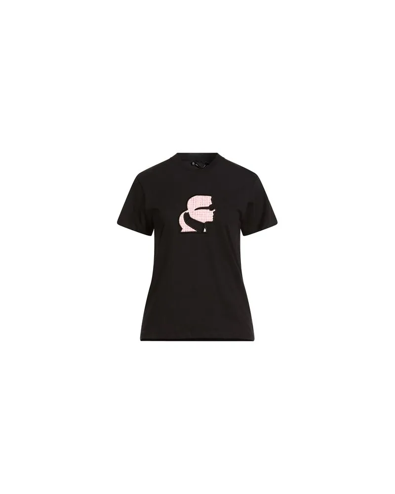 Karl Lagerfeld TOPS - T-shirtsauf YOOX.COM Schwarz