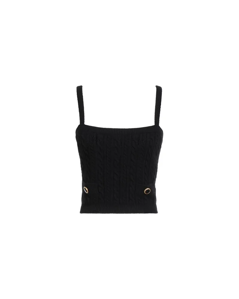 Alessandra Rich TOPS - Topsauf YOOX.COM Schwarz