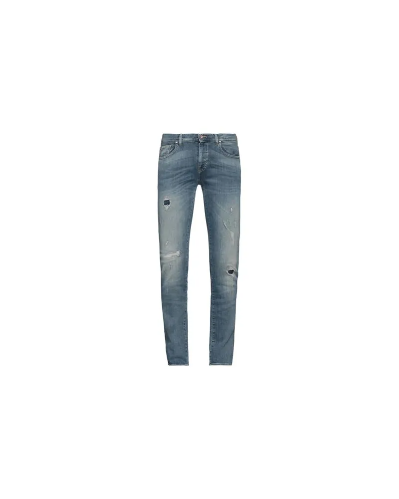 Armani Exchange HOSEN & RÖCKE - Jeanshosenauf YOOX.COM Blau