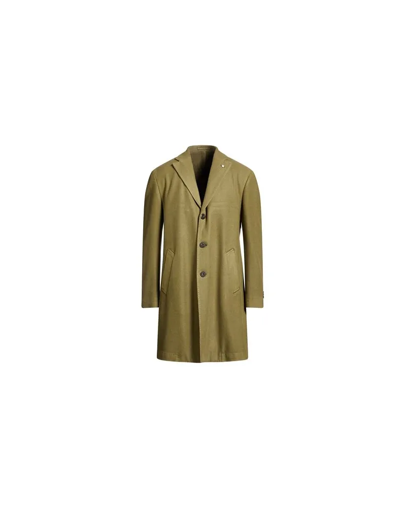 Luigi Bianchi Mantova JACKEN & MÄNTEL - Mäntelauf YOOX.COM Salbeigrün