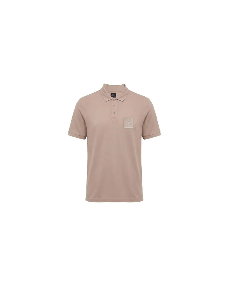 Armani Exchange TOPS - Poloshirtsauf YOOX.COM Maulwurfsgrau