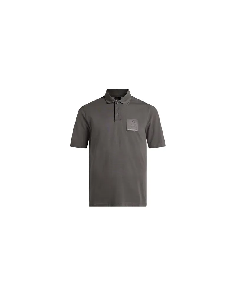 Armani Exchange TOPS - Poloshirtsauf YOOX.COM Braungrau