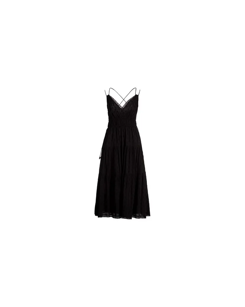 Ulla Johnson KLEIDER - Midi-Kleiderauf YOOX.COM Schwarz
