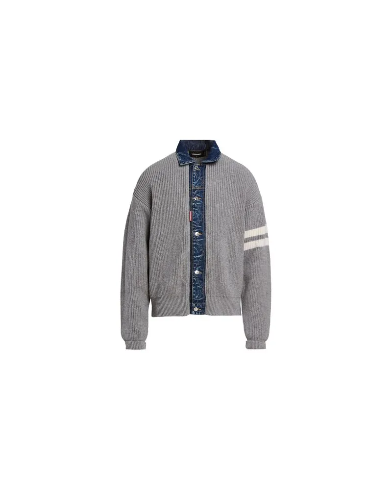 Dsquared2 STRICKWAREN - Strickjackenauf YOOX.COM Grau