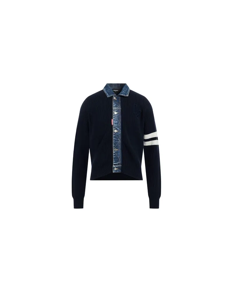 Dsquared2 STRICKWAREN - Strickjackenauf YOOX.COM Nachtblau