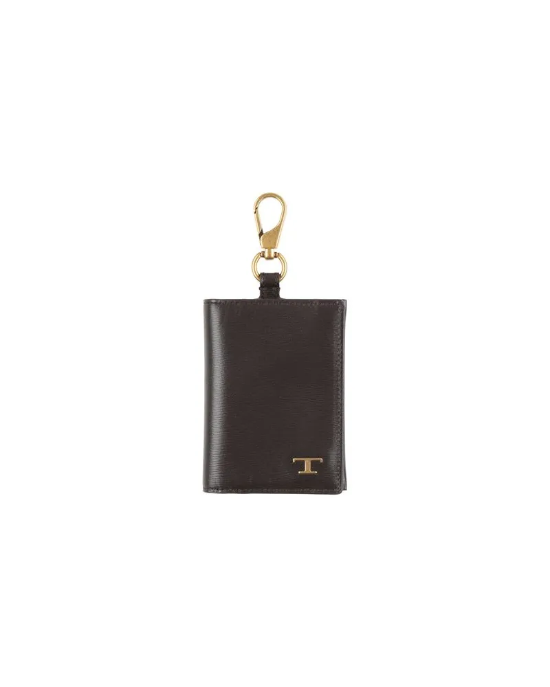 TOD'S Kleinlederwaren - Schlüsselanhängerauf YOOX.COM Dunkelbraun